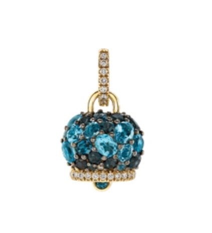 Charm Chantecler Femme Campanelle in Or Diamante 0.29 Ct 44682 - 44682